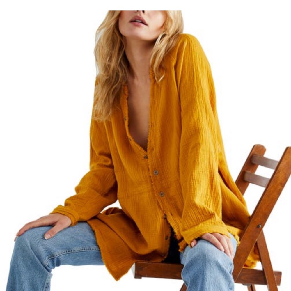 We The Free Summer Daydream Button Down